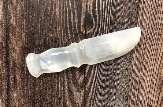 Selenite Knife (7in) - The Mystical Moon Online Store
