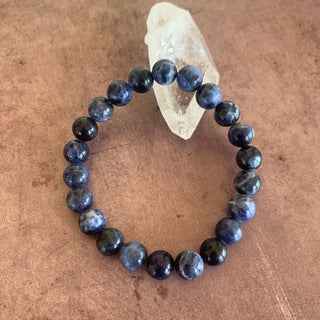Sodalite Beaded Bracelet 8mm - The Mystical Moon Online Store
