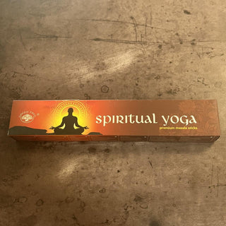 Spiritual Yoga Stick Incense 15gr Green Tree - The Mystical Moon Online Store