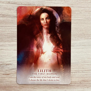 The Divine Feminine Oracle: A 53 - Card Deck & Guidebook for Embodying Love by Meggan Watterson