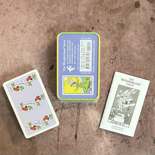 The Wonderland Tarot in a Tin by Chris Abbey - The Mystical Moon Online Store