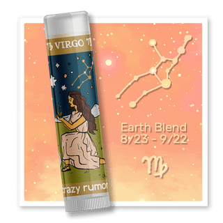 Virgo ~ Zodiac Lip Balm by Crazy Rumors - The Mystical Moon Online Store
