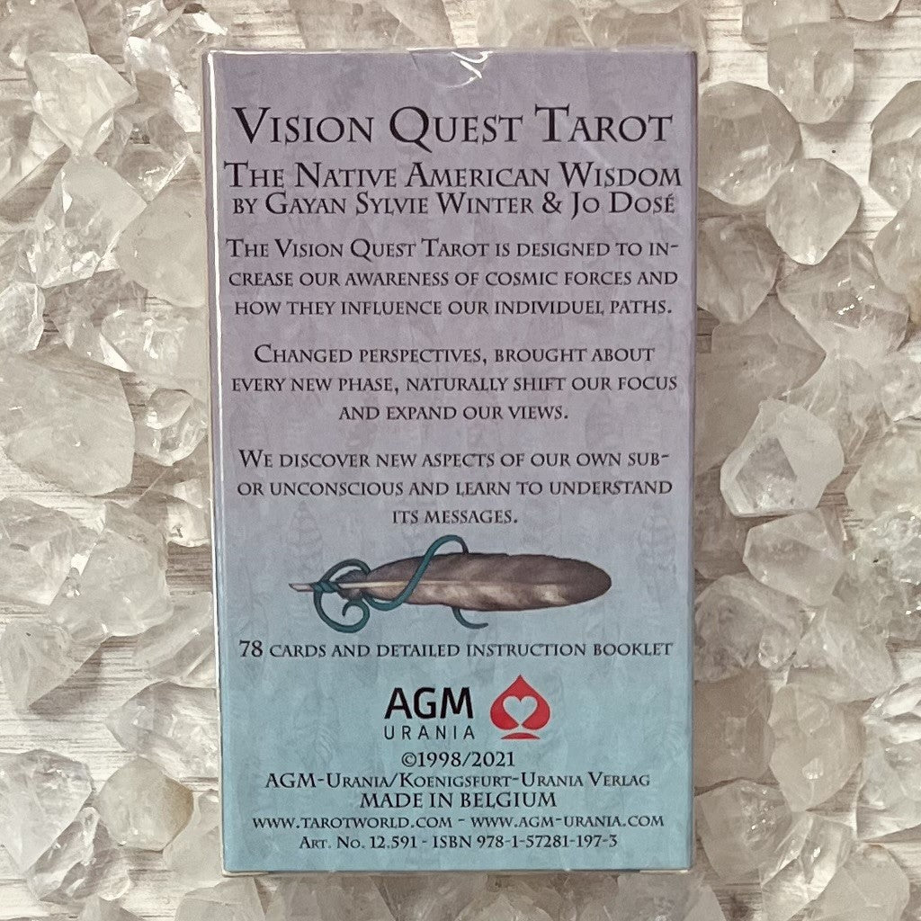 Vision Quest Tarot by Gayan Sylvie Winter and Jo Dose - The Mystical Moon Online Store