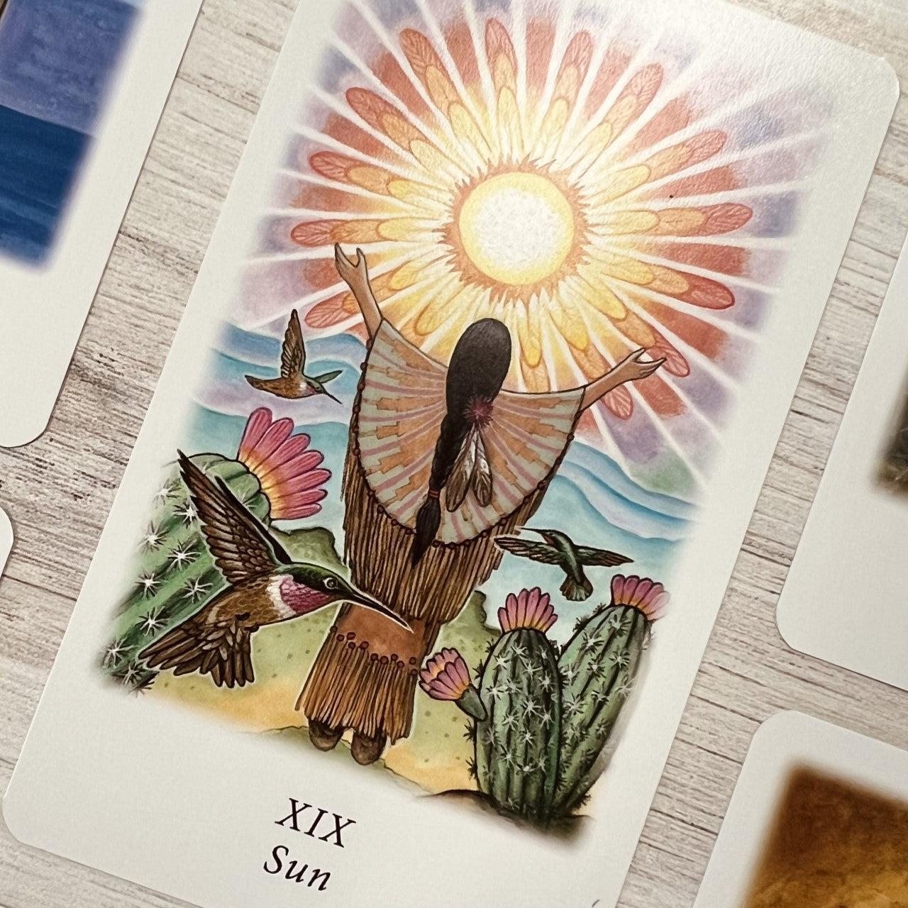 Vision Quest Tarot by Gayan Sylvie Winter and Jo Dose - The Mystical Moon Online Store